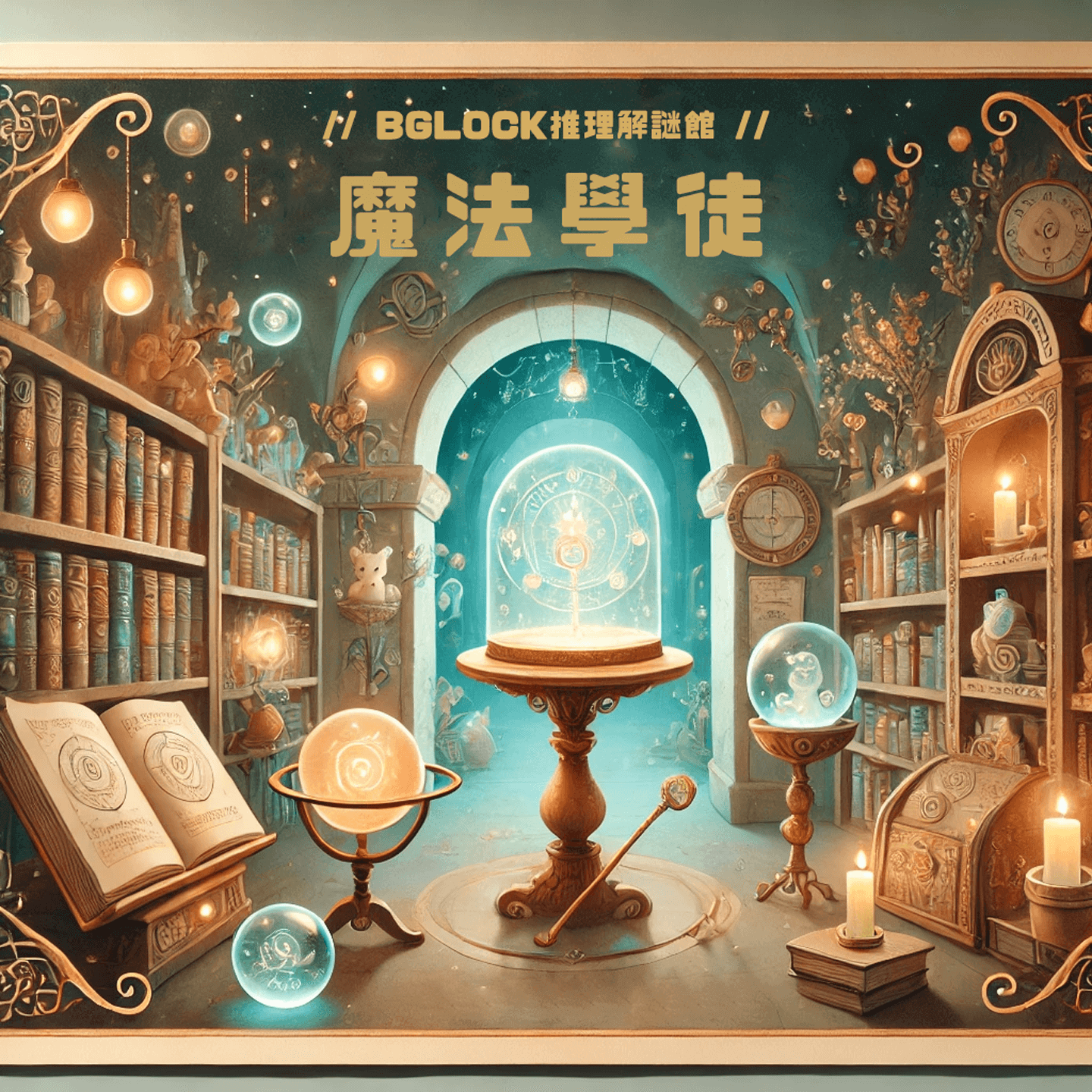 《魔法學徒》密室逃脫心得｜BGLOCK 綠川館小品遊戲